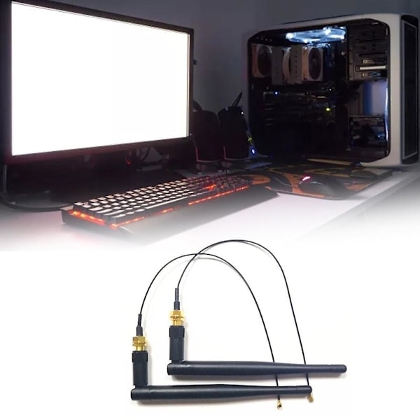 2 st starka 3dB-antenner för Banana Pi, ökar WiFi-signalstyrkan