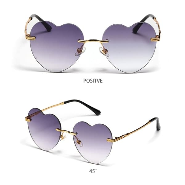 Hjerte Solbriller Dame GRADIENT ROSA Gradient Rosa—PA