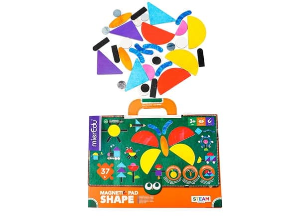 Magnetisk spelbräda från mieredu - Shapes—pa