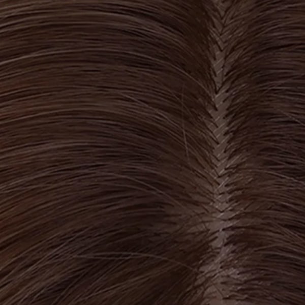 Bølgete parykker Lange Gullbrune Gradient Syntetisk Glueless Net Justerbare Parykker med krøllete hår