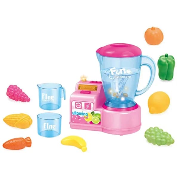Børns Mini Søde Simuleringsjuicer med Lys og Musik Legetøjshuslegetøj Gave