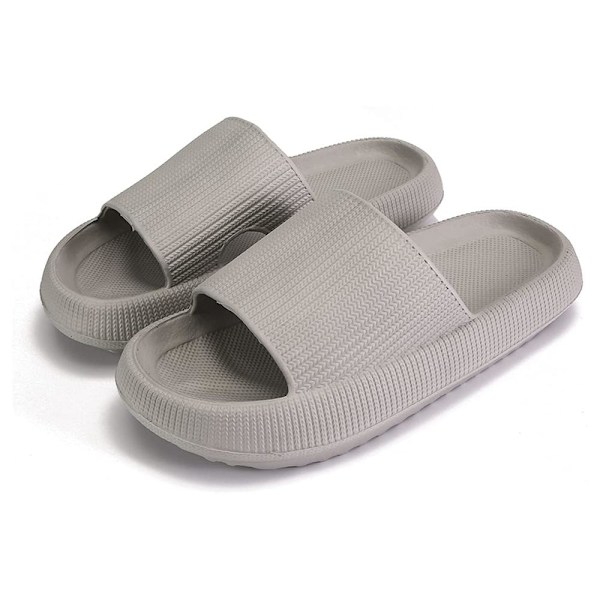 Tofflor Stötdämpande Mjukt EVA Foam Slip-on Grey grå