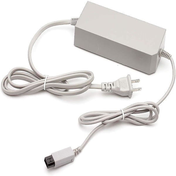 Konsollader for Wii, AC-strømkabel for Nintendo Wii (ikke for Nintendo Wii U)