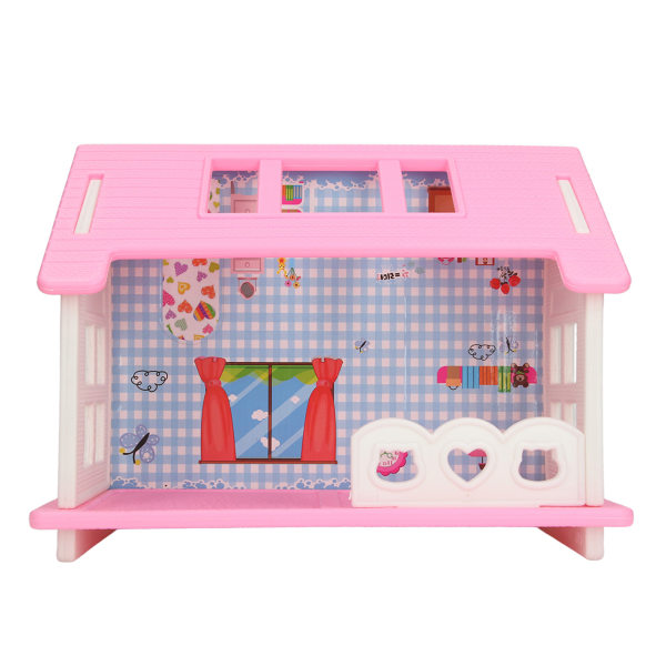 Skala 1:12 Dukkehussett Miniatyr Tiny Roof Deck Lat som dukkehus for barn