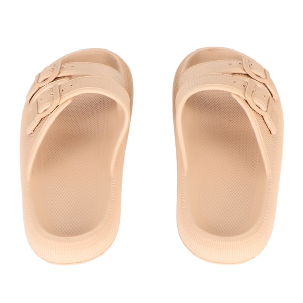 Sandaler Tofflor EVA Tjocka Sulor Slip On Slides Sommar Utomhus Snygga Cloud Tofflor Khaki Khaki 38/39