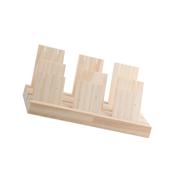 1/2/3 Örhänge Display Stativ Stor Kapacitet för Retail Display Small 3 slot 22cm Small 3 slot 22cm 1Set