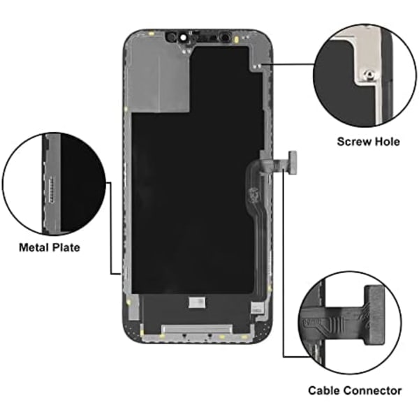Ersättningsskärm för iPhone 12 Pro Max OLED