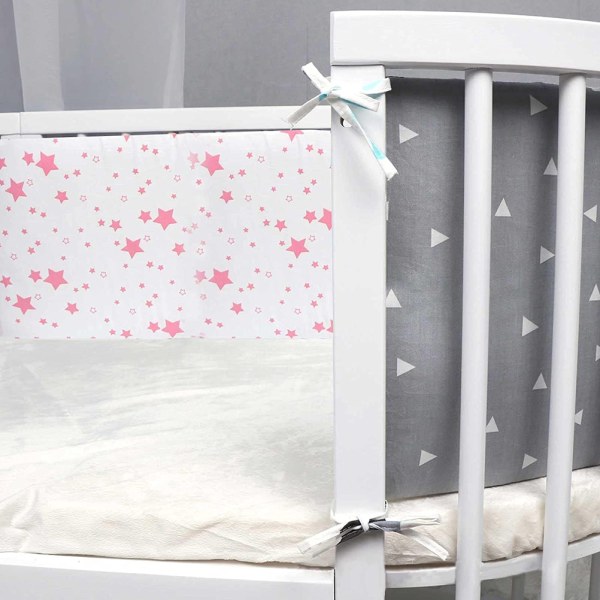 Baby puskuri Baby puuvillavuoripuskuri baby sänkyyn Baby sängyn suojakaiteet Baby sängyn tarvikkeet