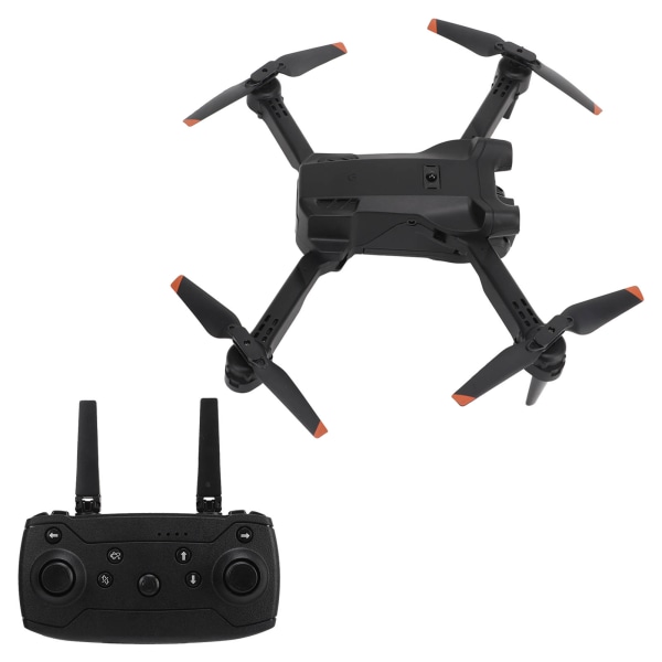 RC Drone med 4K HD-kamera 4-sides hindringer unngåelse Optisk strømningsposisjon i sammenleggbar minidrone for barn over 14 3 batterier