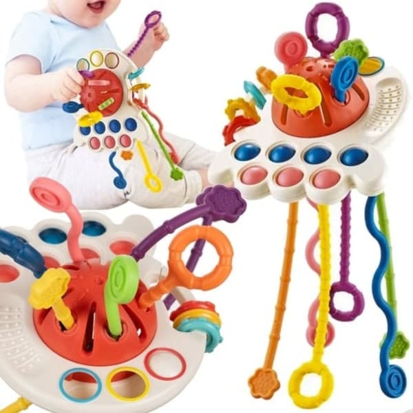 Sensorisk Legetøj - Bideringe, Fidget, Pop-It