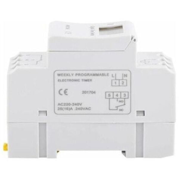 LCD Timer Veckovis Elektrisk Tidur Programmerare Digital Timer Strömbrytare 15A(220V).pa
