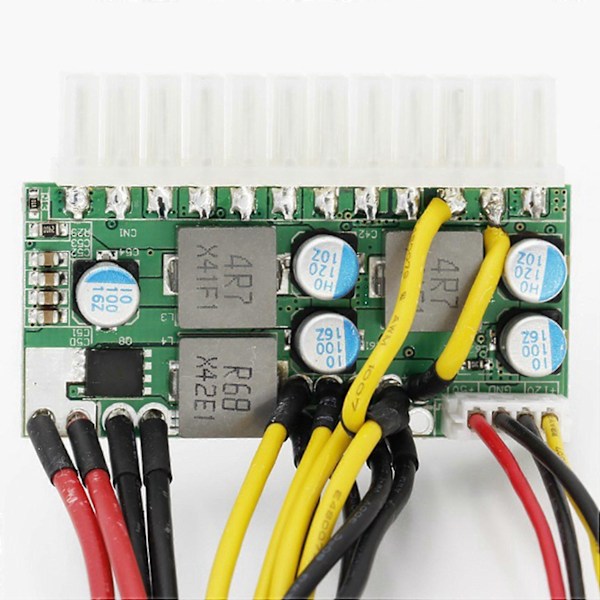 2X PCI-E 6PIN Ingång DC 12V 300W DC-ATX-300W 24Pin PICO ATX Switch PSU Strömförsörjningsmodul.pa
