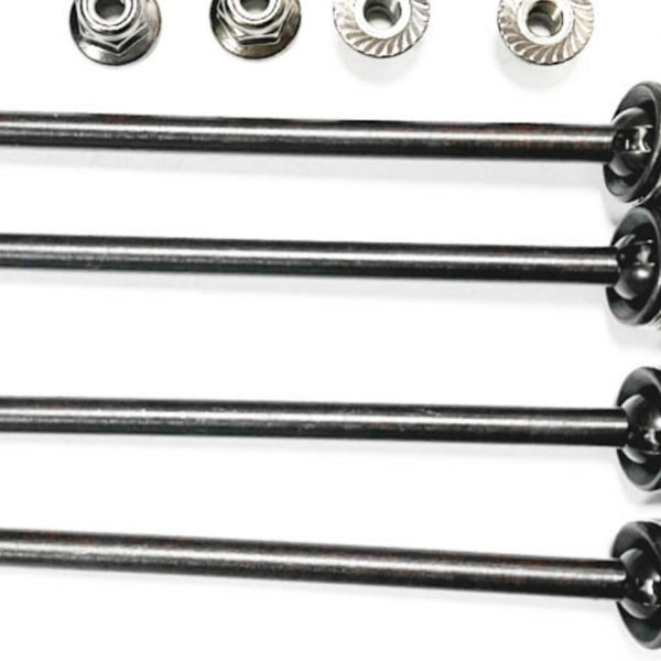 Stål 1/10 Universal Drivaxelsats 4-pack För Spline Design RC