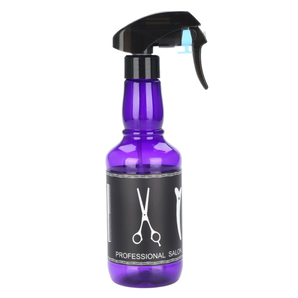 350 ml Plastic Frisør Spray Flaske Salon Barber Hair Tools Vandsprøjte (lilla)