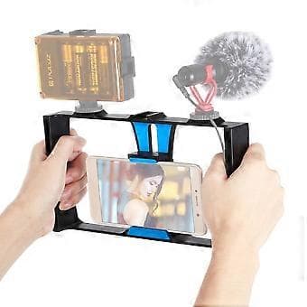 Vlogging Live Broadcast Smartphone Video Rig