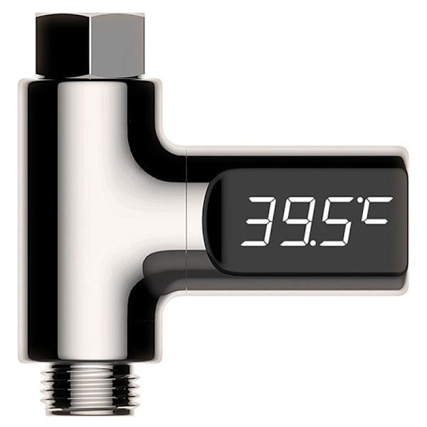 Digital duschtermometer, LED-display babybadutrustning, Rota