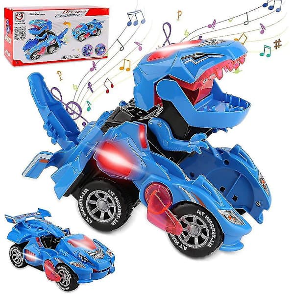 Transformerende Dinosaurlegetøj, Transformerende Dinosauriebil, Automatisk