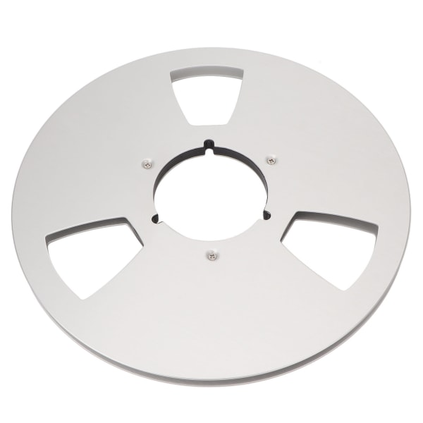 1/4 10 tommer tom båndspole aluminiumslegering spolebåndoptager tilbehør tom disk åbningsmaskine dele til Nab Silver