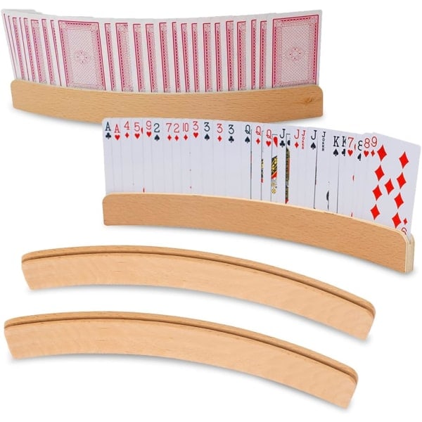Paris_Kortinpidike, 2 kpl pokerinpidikkeitä, pelikortinpidike, handsfree-pelikortinpidike, pelikortinpidike lapsille, aikuisille, vanhuksille, vammaisille