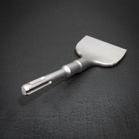SDS Plus Flatmeisel 165 mm x 75 mm Vinkelmeisel Profesjonell meisel Bred meisel for bruk på keramikk Gulvfliser - DPZO.pa