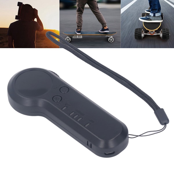 Elektrisk skateboardfjärrkontroll 2,4 GHz till 2,5 GHz ISM handhållen smart trådlös fjärrkontroll för skateboard för ersättning