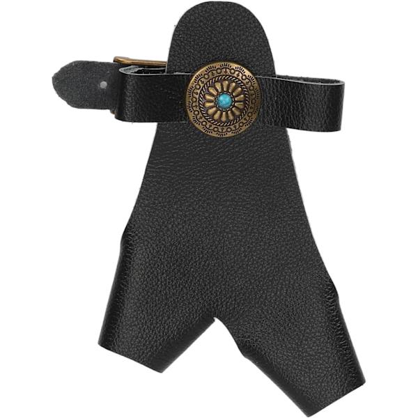 1 stk Bueskydningsbeskyttelse, Tofingersdesign, Glat Overflade