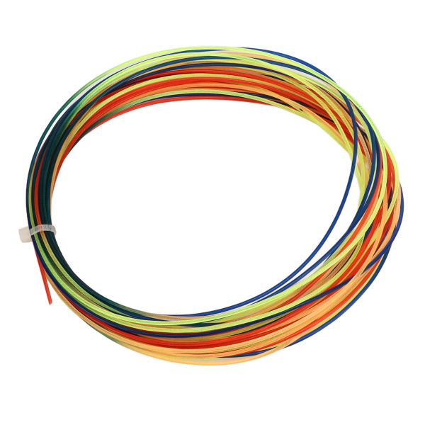 12 m 1,30 mm tennisketchere String Gorgeous Rainbow Elastic Soft String Beatable Tennisketchere Wire