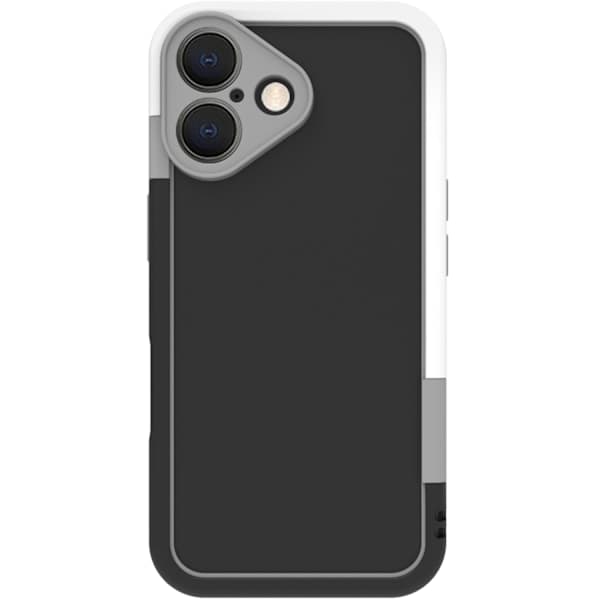Bumper iPhone 16 Musta/Valkoinen