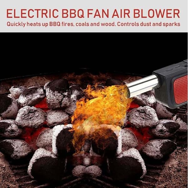 Bærbar elektrisk grillblæser, elektrisk grillvifte