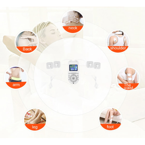 9 Modes Justerbar Digital Body Meridians Point Massager Health Care Massager