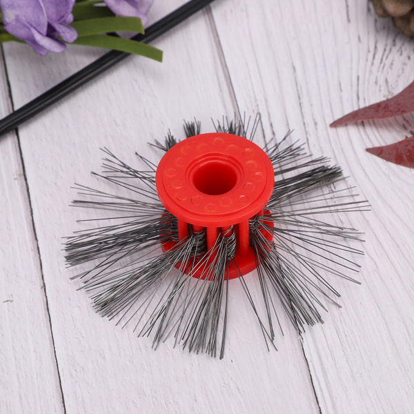Teksturerende poleringsbørster 0,2 mm værktøj til fremstilling af stålsmykker (rød)
