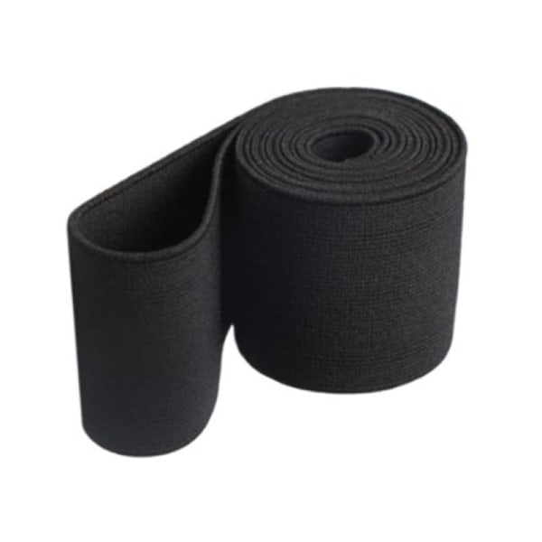 5m sort elastikbånd - 4cm elastikbånd