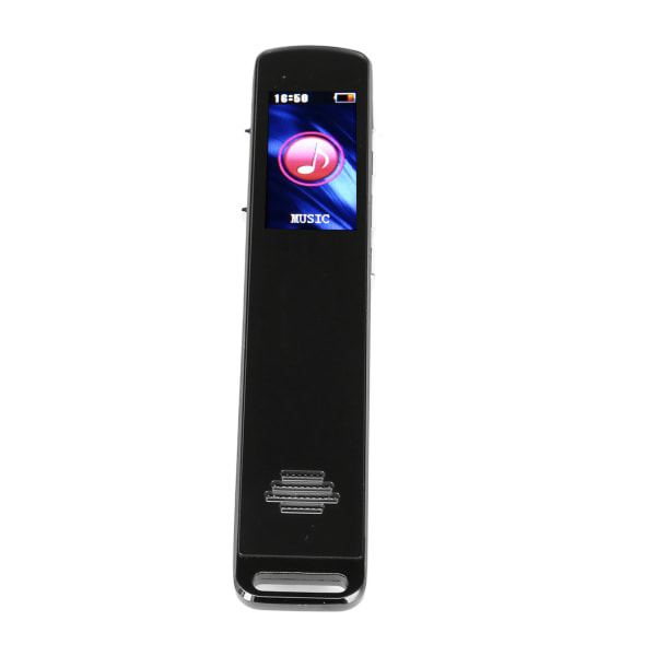 Stemmeaktiveret optager Intelligent HD-støjreduktion Stemme til tekst MP3-afspiller Elektrisk bog Mini-stemmeoptager 16GB