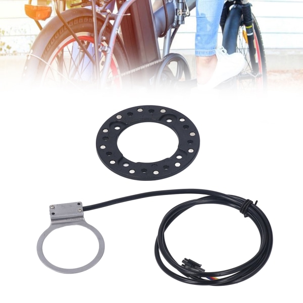 Bike Power Pedal Assist Sensor Støvtett Kompakt Dobbel Magnetisk Krets Lett Pulse Booster Sensor