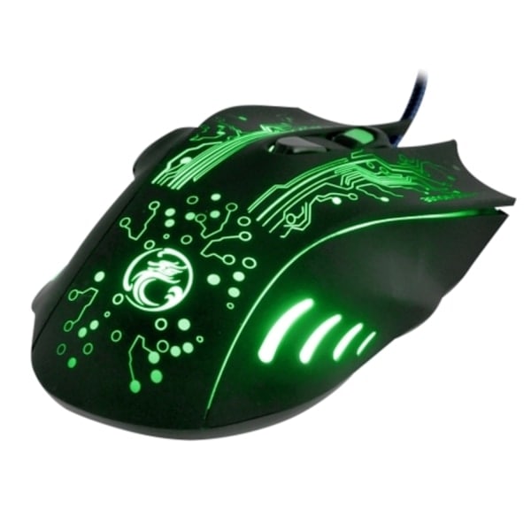 Gaming Mouse with Shifting Lights / Computer Mouse - Estone X9 Black