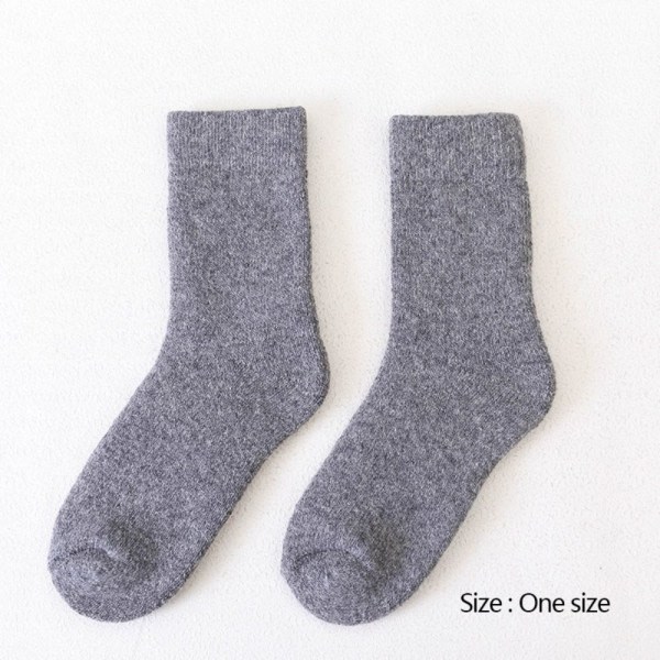 Thermal long socks Cashmere wool socks BLUE blue