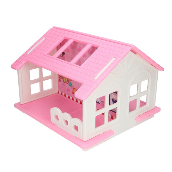 1:12 Scale Dollhouse House Kit Miniatyyri, pieni kattokansi Teeskentele nukkekotitalo lapsille