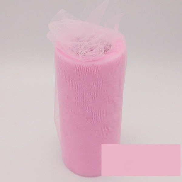 Organza Roll Tulle LYS PINK lys pink light pink