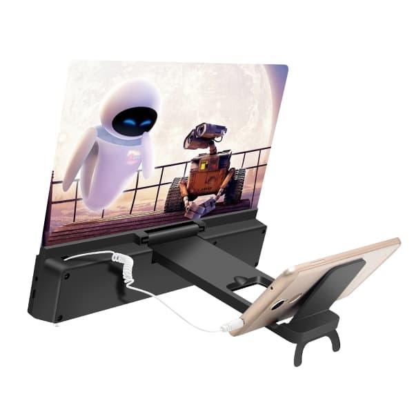 Universal 12\" Screen Magnifier with Built-in Speaker