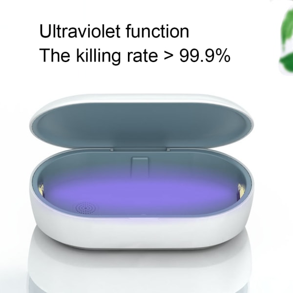 Multifunksjonell UV Ozon Renseboks Smykkeklokke Rengjøring Luktfjerning Ultrafiolett boks