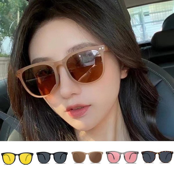 1 par unisex solglasögon Mode halkfria UV-skyddssolglasögon