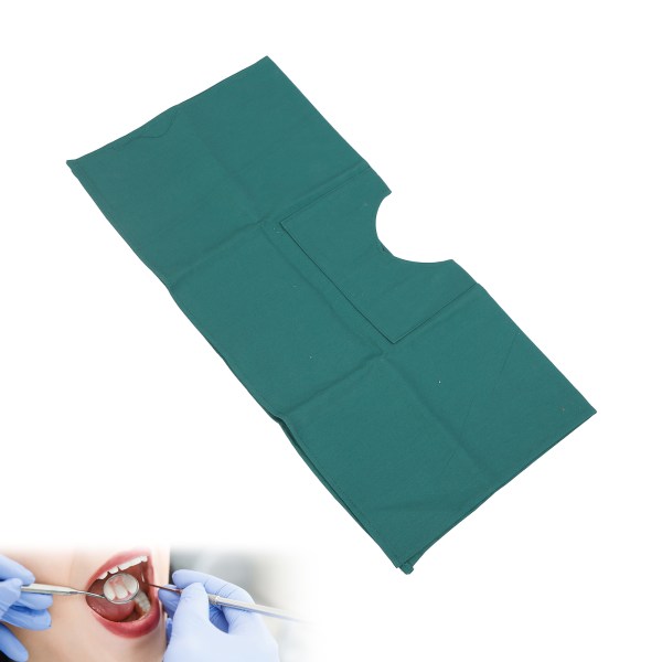 Tandkirurgiska draperier Bomullssjukhus Tandläkare Cover med håltillbehör
