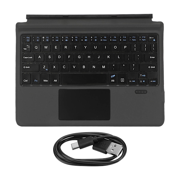 För Surface Go tangentbord BT trådlöst tangentbord med pekplatta för Microsoft Surface Go 3 2021 för Surface Go 2 2020 för Surface Go 2018