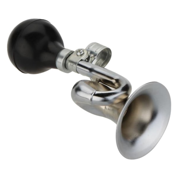 Retro Klassisk Metal Horn Bold Horn Mountainbike Horn Indendørs Horn med Justerbar Klemme til Styrbeslag