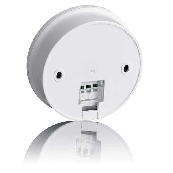 2X Bevægelsessensor til indendørs brug, ældre- og loftmontering, programmerbar, infrarød sensor, 8m / 360°, egnet til LED, maks. 1200W/600W