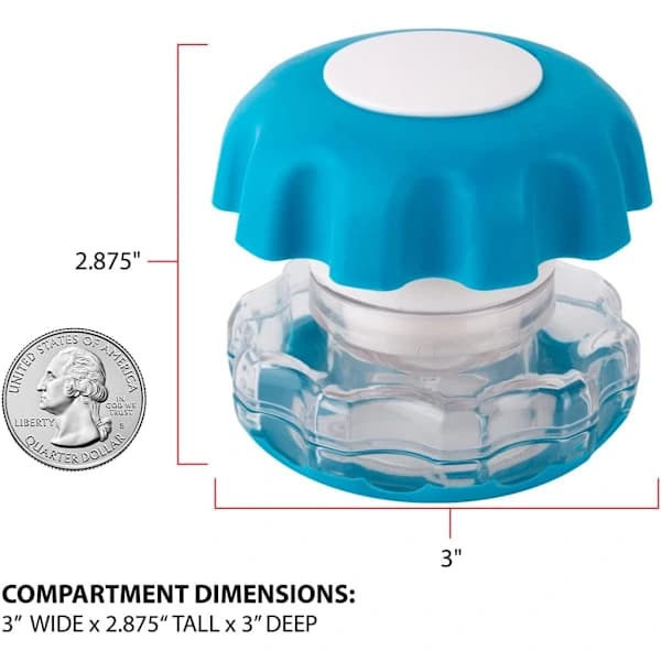 Ergonomisk pillerkross med förvaringsbox