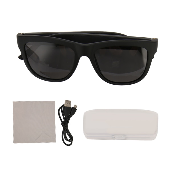 Smart Glasses Multifunction BT5.0 Inbyggd mikrofonhögtalare Hands Free Call Trådlösa Bluetooth -solglasögon för smarta enheter