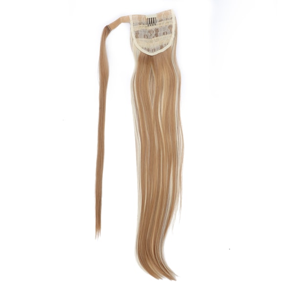 Kvinder langt lige hår Extension hestehale paryk klip i hestehale falsk hår stykke Styling 04#