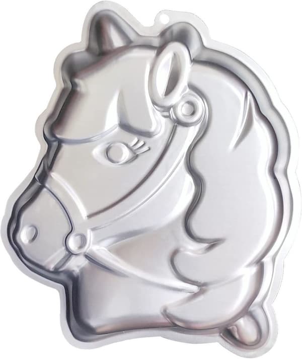 Enhörningstårtform i anodiserad aluminium