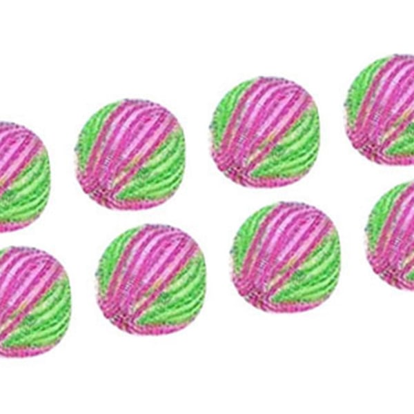 8 kpl lemmikkieläinten karvanpoistopalloja , nylon pyöreitä tehokkaita pyykin nukanpoistopalloja kotitalouksien pyykkiin